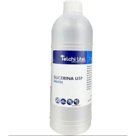 GLICERINA LIQUIDA TELCHI LITEL FCO X 500 ML - Ecofarma